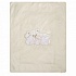 Набор в люльку 6 предметов: одеяло, подушка, пододеяльник, простыня, наволочка, матрас из серии Bear Bow, цвет - бежевый  - миниатюра №1